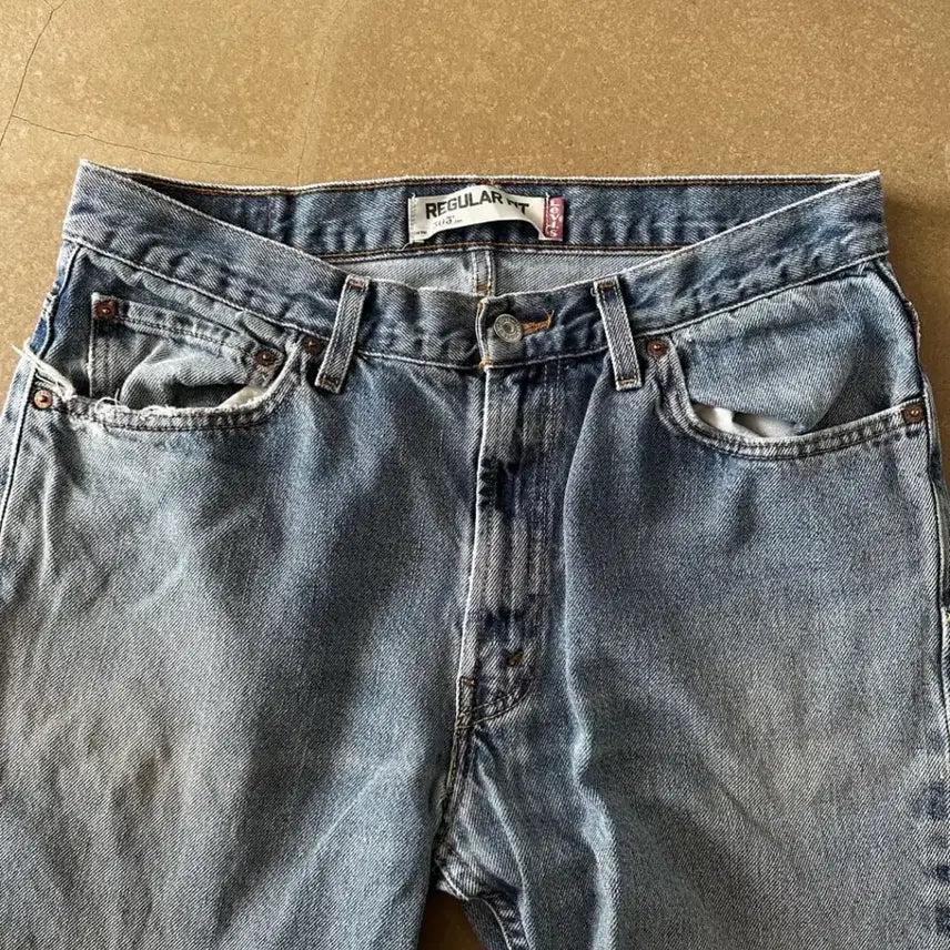 [BUNJANG] Levis 505 Regular Fit Denim 32 / Levis 505 Regular Fit Denim 32