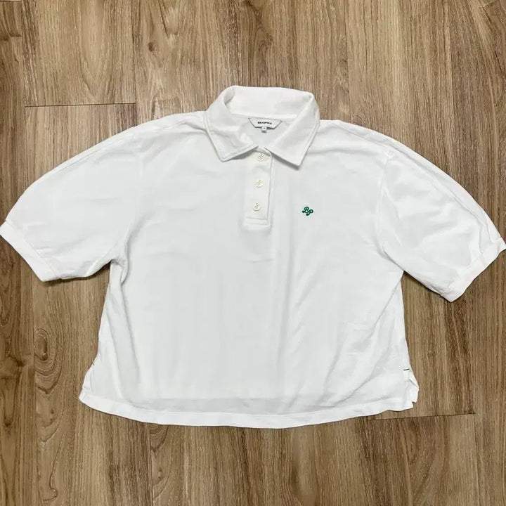 [SOLD OUT] 빈폴 화이트 PK 반팔 티셔츠 95