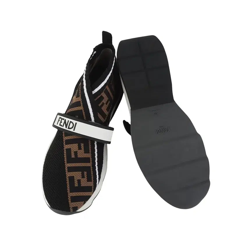 [BUNJANG] 펜디 8E6701 FF 로고 스트레치 메쉬 스니커즈 4037073Y / 펜디 8E6701 FF 로고 스트레치 메쉬 스니커즈 4037073Y