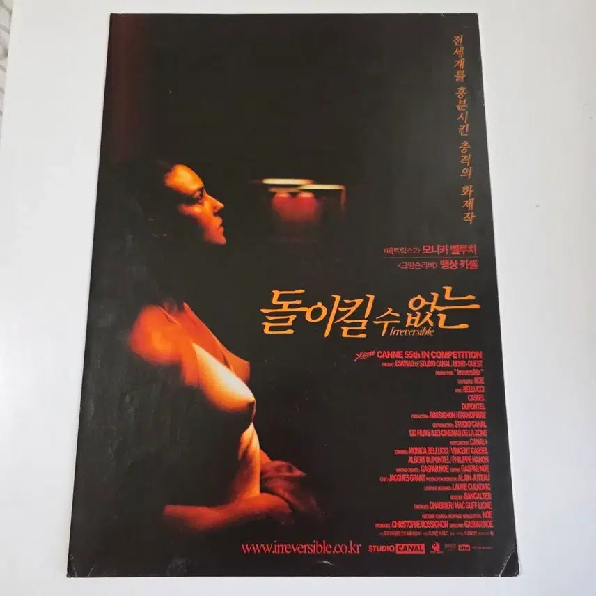 [BUNJANG] [영화 전단지] 2002 돌이킬 수 없는 / [영화 전단지] 2002 돌이킬 수 없는