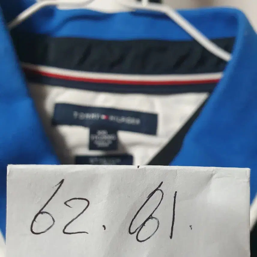 [BUNJANG] 타미힐피거 블루블랙 카라반팔티 2XL 110 / 타미힐피거 블루블랙 카라반팔티 2XL 110