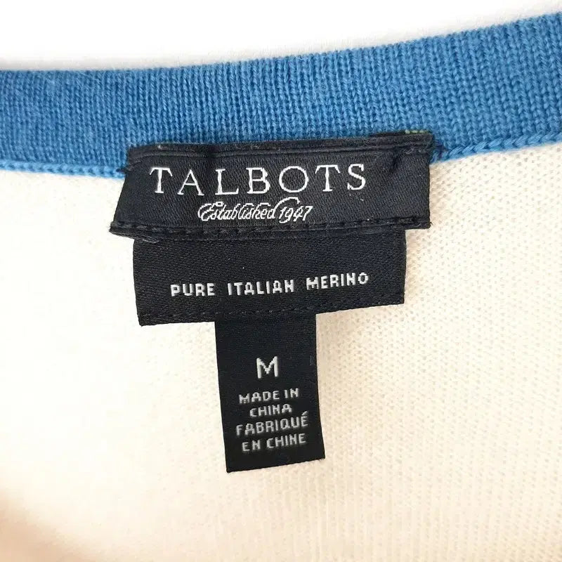 [BUNJANG] TALBOTS 미사용 아트 니트가디건 M / TALBOTS 미사용 아트 니트가디건 M