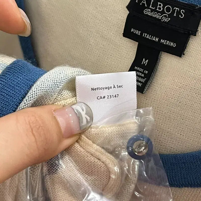 [BUNJANG] TALBOTS 미사용 아트 니트가디건 M / TALBOTS 미사용 아트 니트가디건 M