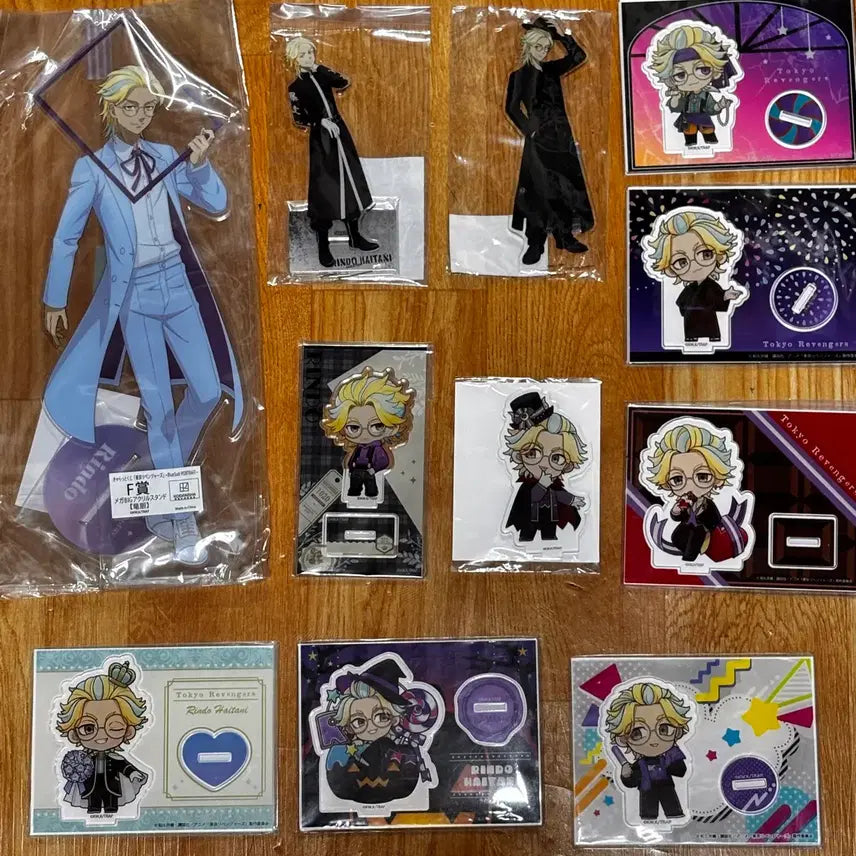 [BUNJANG] Tokyo Revengers Haitani Rindo Acrylic Set / 도쿄리벤저스 하이타니 린도 아크릴 세트