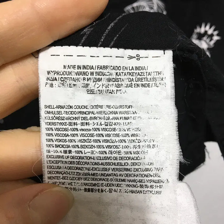 [SOLD OUT] 반스 비스코스100% 남성 반팔 셔츠 남방