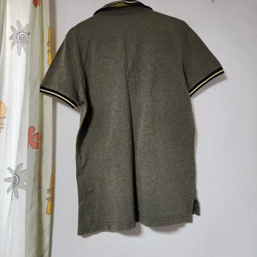 [BUNJANG] Beanpole Olive Green Slim Fit Polo Shirt / 빈폴 반팔 카라티 올리브색 100