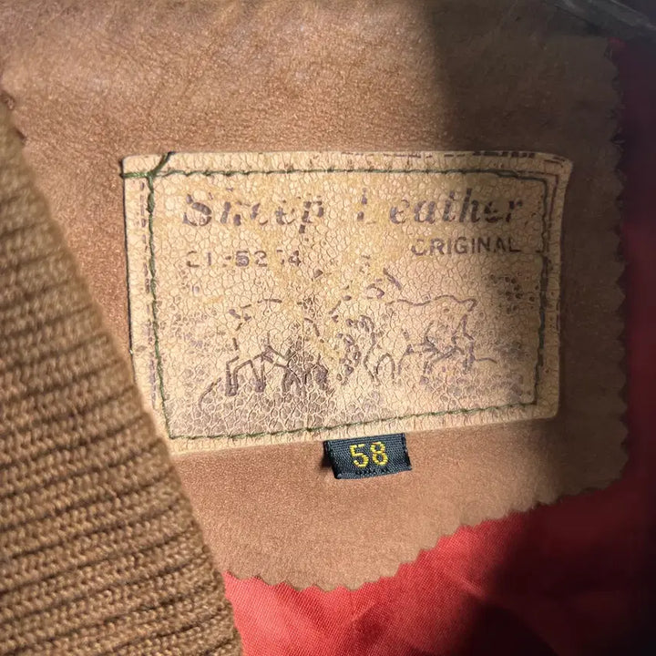 [BUNJANG] vtg 빈티지 오리지널 양가죽 스웨이드 봄버 자켓 / vtg 빈티지 오리지널 양가죽 스웨이드 봄버 자켓