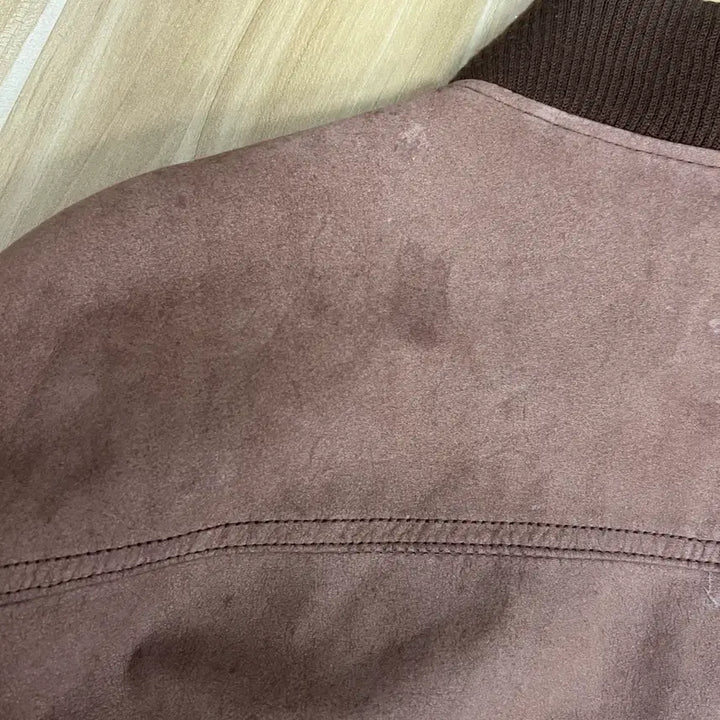 [BUNJANG] vtg 빈티지 오리지널 양가죽 스웨이드 봄버 자켓 / vtg 빈티지 오리지널 양가죽 스웨이드 봄버 자켓