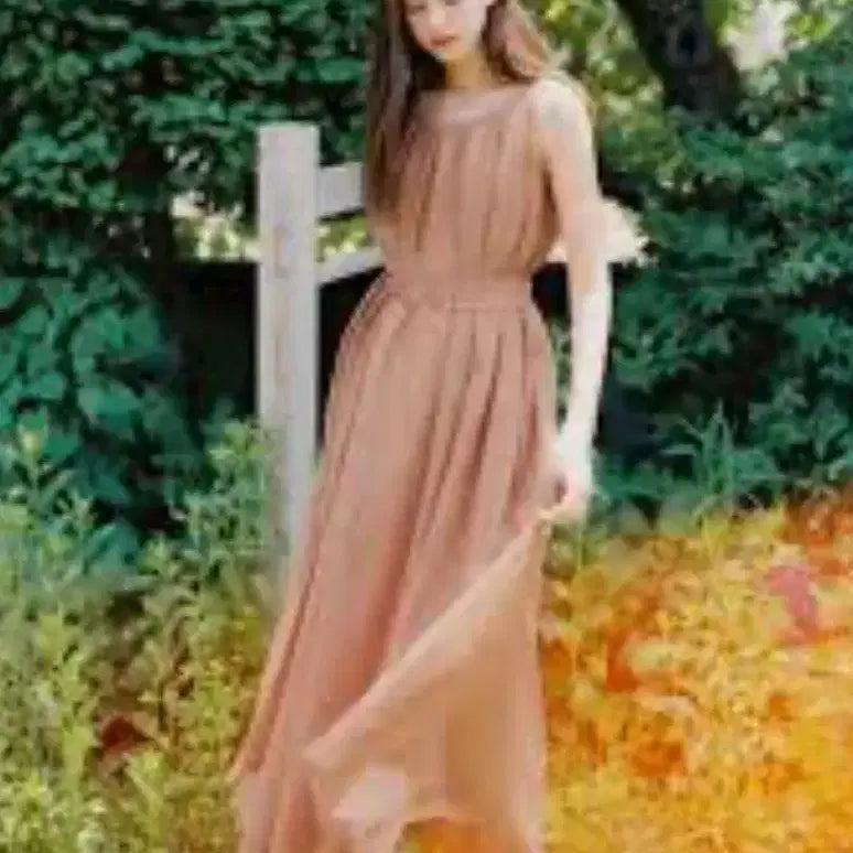 [SOLD OUT] 밀크코코아 핑크 원피스