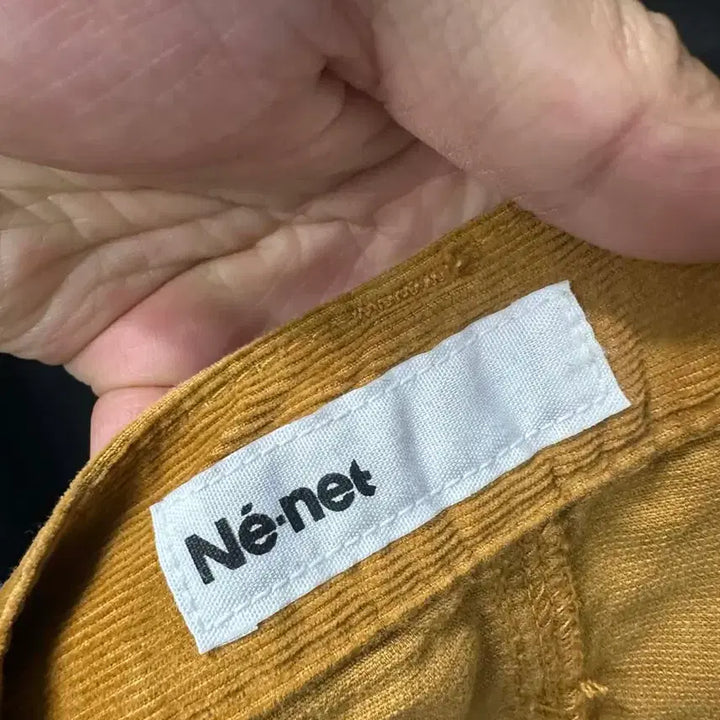 [BUNJANG] 일본 NE-NET 빈티지 골덴 자수 반바지 / 일본 NE-NET 빈티지 골덴 자수 반바지