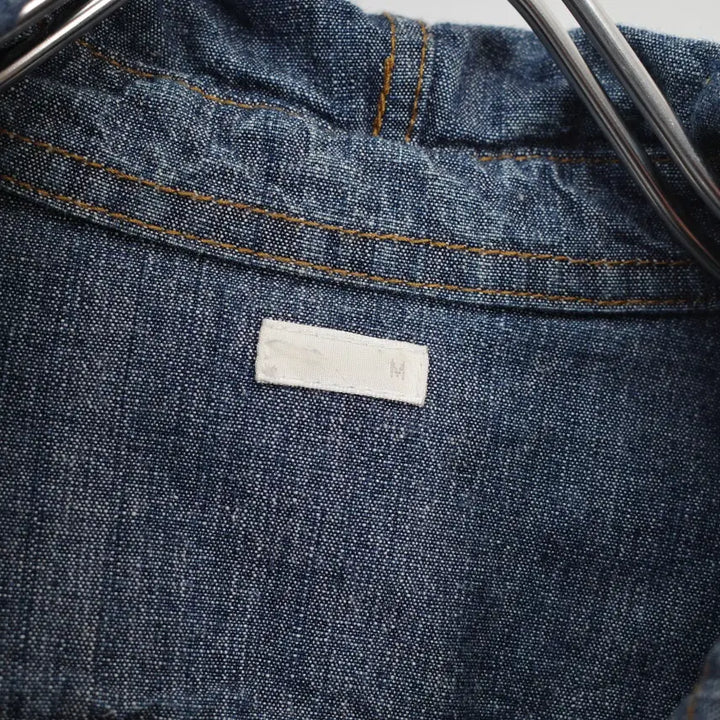 [BUNJANG] gu / denim hooded shirt / gu / denim hooded shirt