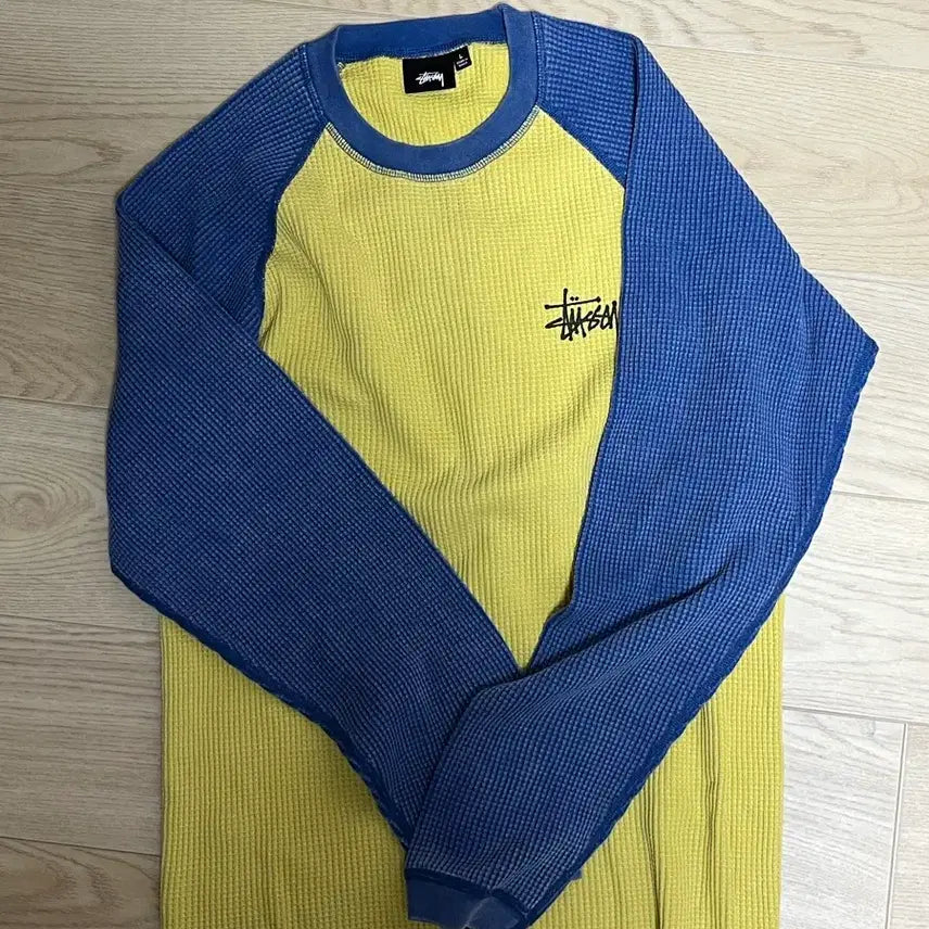 [SOLD OUT] 스투시 래글런 써멀 롱슬리브 L