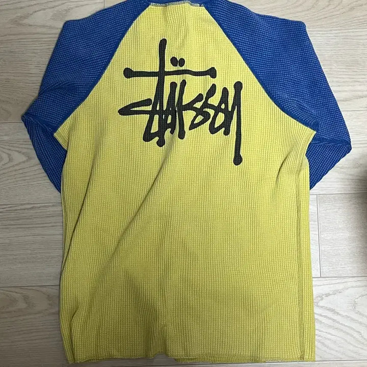 [SOLD OUT] 스투시 래글런 써멀 롱슬리브 L