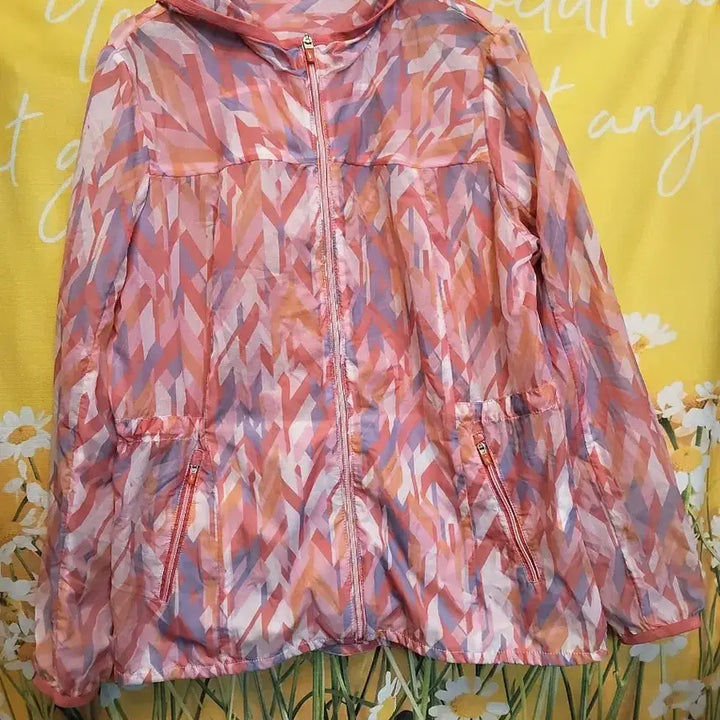 [SOLD OUT] 크로커다일 여성 후드 바람막이 점퍼 100L