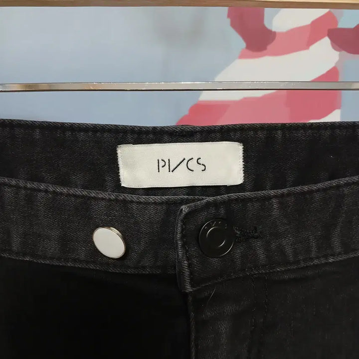 [BUNJANG] (XL) 프븏스 PVCS 흑검 와이드 데님 팬츠 청바지 / (XL) 프븏스 PVCS 흑검 와이드 데님 팬츠 청바지