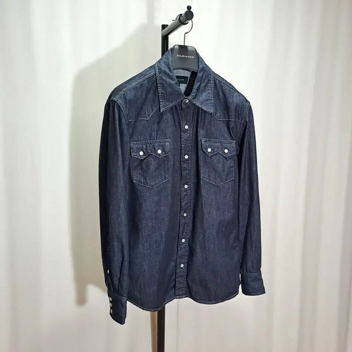 [SOLD OUT] (택포) 세비지 웨스턴 셔츠 L B829