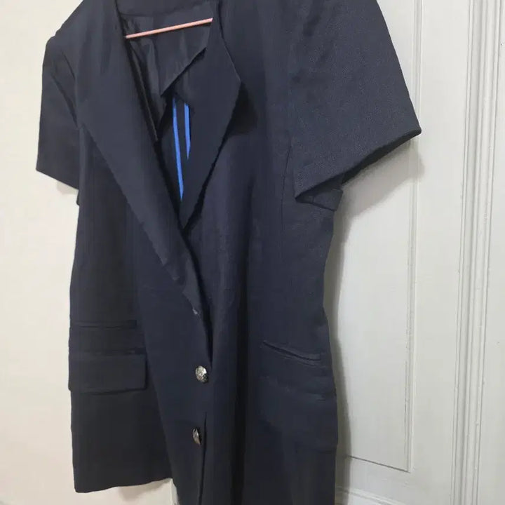 [BUNJANG] 베네통 린넨 반팔 자켓 / 베네통 린넨 반팔 자켓