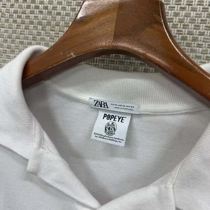 [BUNJANG] 자라 ZARA 뽀빠이 반팔카라티 XL D00256 / 자라 ZARA 뽀빠이 반팔카라티 XL D00256