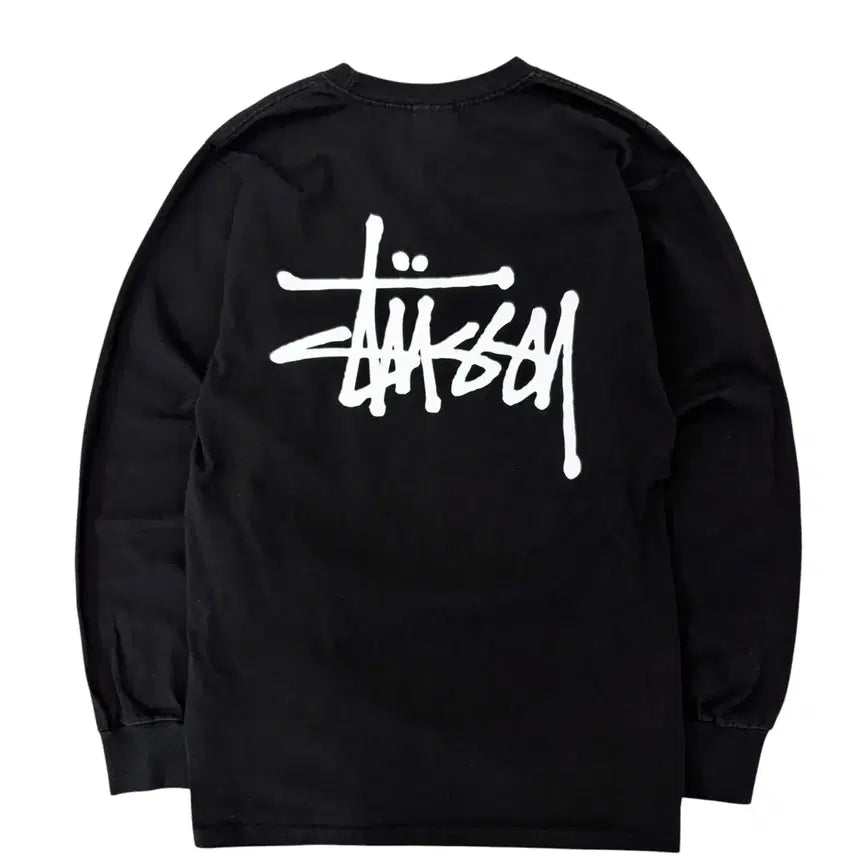 [SOLD OUT] 스투시 롱슬리브 블랙