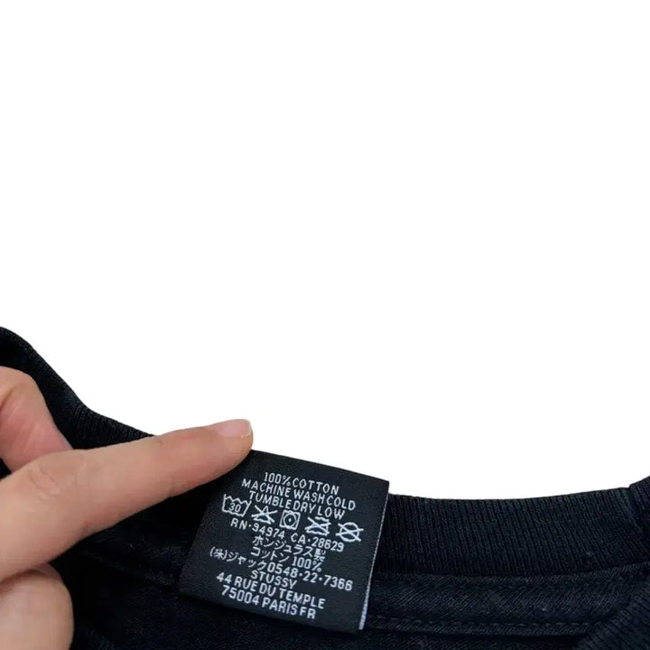 [SOLD OUT] 스투시 롱슬리브 블랙