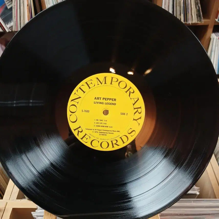 [BUNJANG] 희귀 아트 페퍼 Art Pepper Living Legend LP / 희귀 아트 페퍼 Art Pepper Living Legend LP