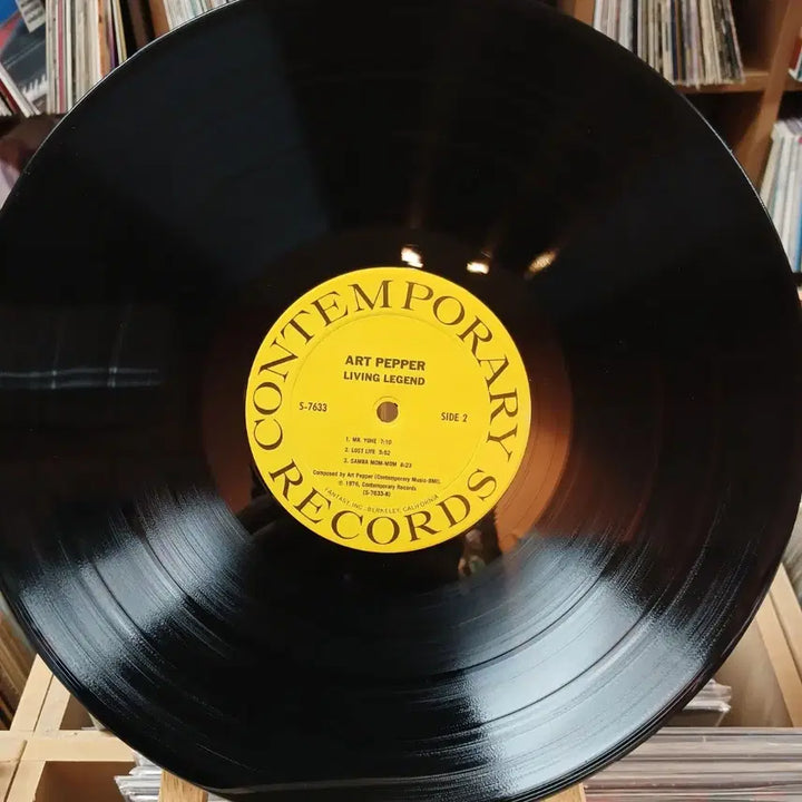 [BUNJANG] 희귀 아트 페퍼 Art Pepper Living Legend LP / 희귀 아트 페퍼 Art Pepper Living Legend LP