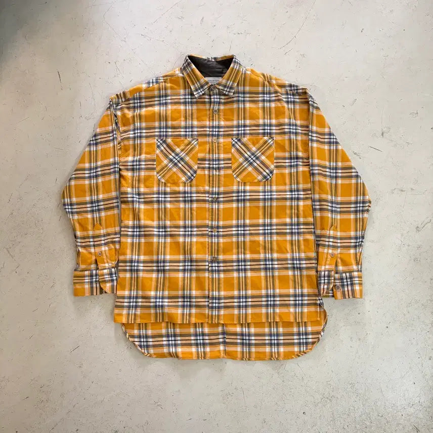 [BUNJANG] 피어 오브 갓 빈티지 플란넬 체크 셔츠 2XL / 피어 오브 갓 빈티지 플란넬 체크 셔츠 2XL