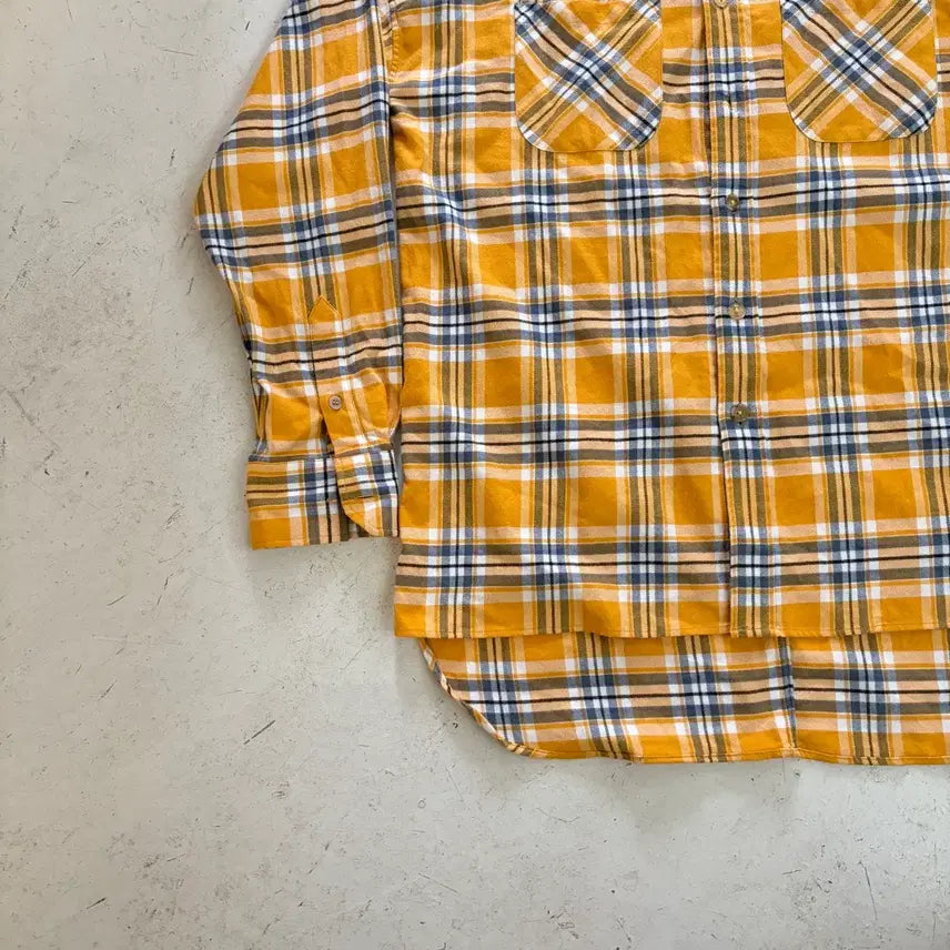 [BUNJANG] 피어 오브 갓 빈티지 플란넬 체크 셔츠 2XL / 피어 오브 갓 빈티지 플란넬 체크 셔츠 2XL