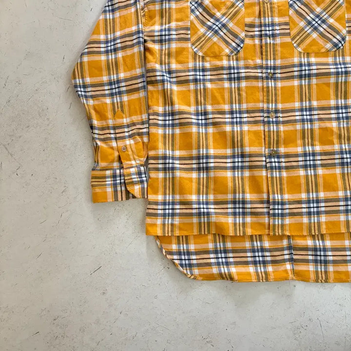 [BUNJANG] 피어 오브 갓 빈티지 플란넬 체크 셔츠 2XL / 피어 오브 갓 빈티지 플란넬 체크 셔츠 2XL