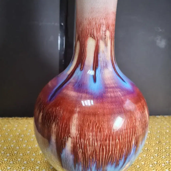 [BUNJANG] 균요 요변도자기 천구병(높이약 31cm) / 균요 요변도자기 천구병(높이약 31cm)