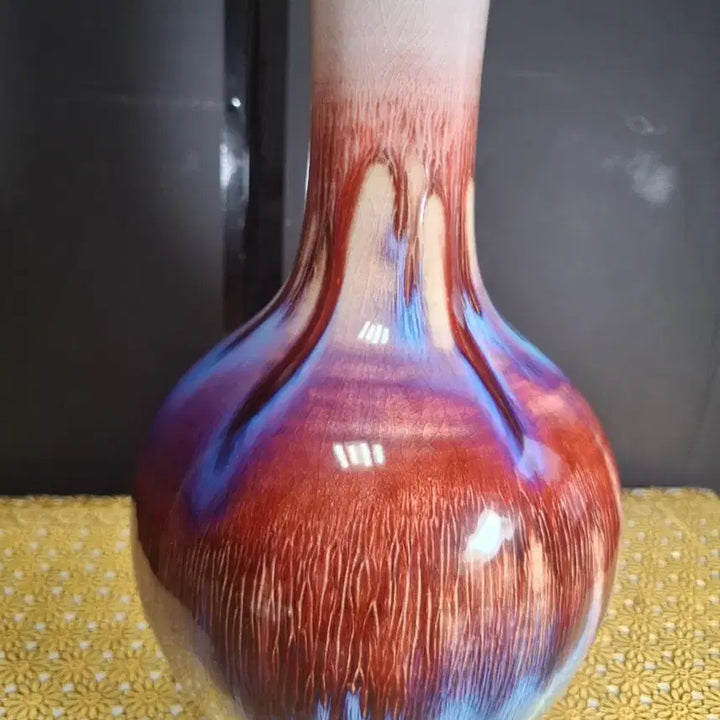 [BUNJANG] 균요 요변도자기 천구병(높이약 31cm) / 균요 요변도자기 천구병(높이약 31cm)