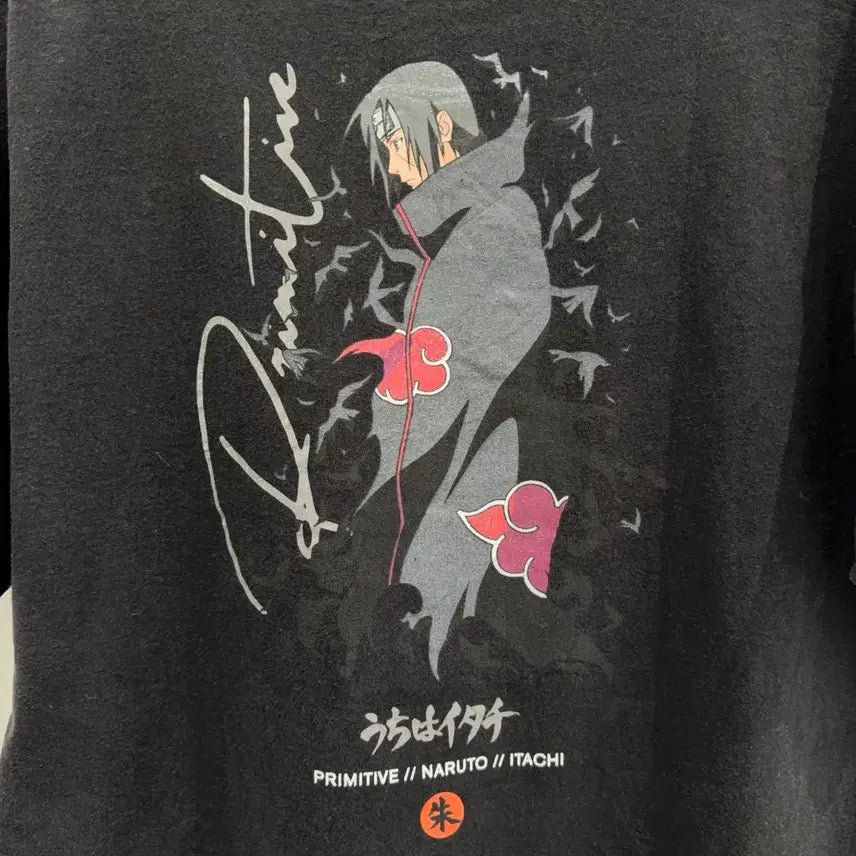 [BUNJANG] 00s Primitive x Naruto 이타치 애니 티셔츠 / 00s Primitive x Naruto 이타치 애니 티셔츠