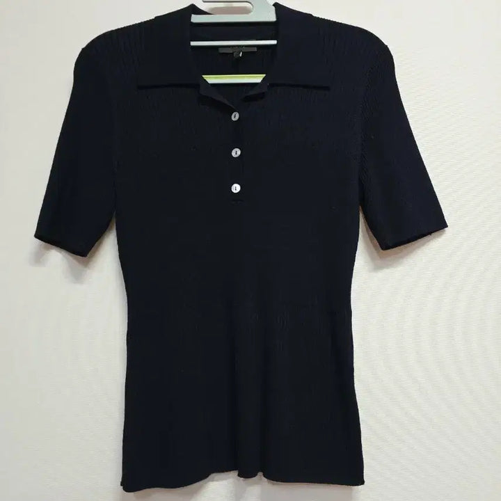 [BUNJANG] Theory Short Sleeve Knit Polo Shirt (M) / 띠어리  반팔 카라 니트m