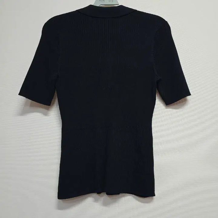 [SOLD OUT] 띠어리 블랙 반팔 카라 니트m