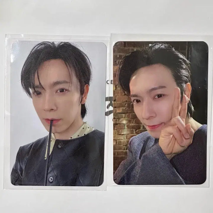 [BUNJANG] Super Junior Donghae Music Core Pre-recording POB Photocard Set / 슈퍼주니어 동해 음중 사녹 공방포카 2장