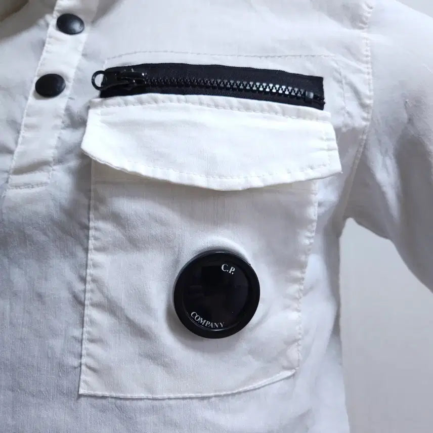 [SOLD OUT] Cp 씨피컴퍼니 화이트 반팔 카라티