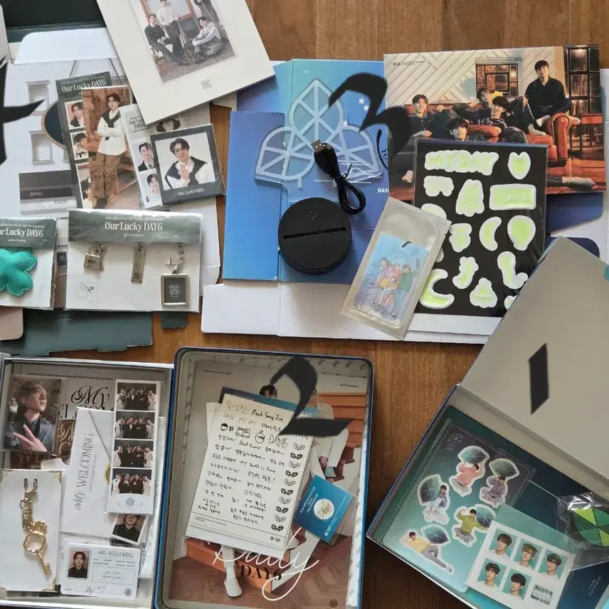 [BUNJANG] Day6 My Day Membership Kit Bundle Set (Sealed) / 데이식스 마이데이 키트 일괄