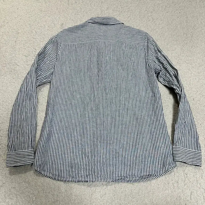 [SOLD OUT] 라코스테 린넨 셔츠 스트라이프 여성 100