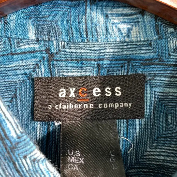 [BUNJANG] 만원샵) axcess 빈티지 패턴 반팔 셔츠 L C331 / 만원샵) axcess 빈티지 패턴 반팔 셔츠 L C331