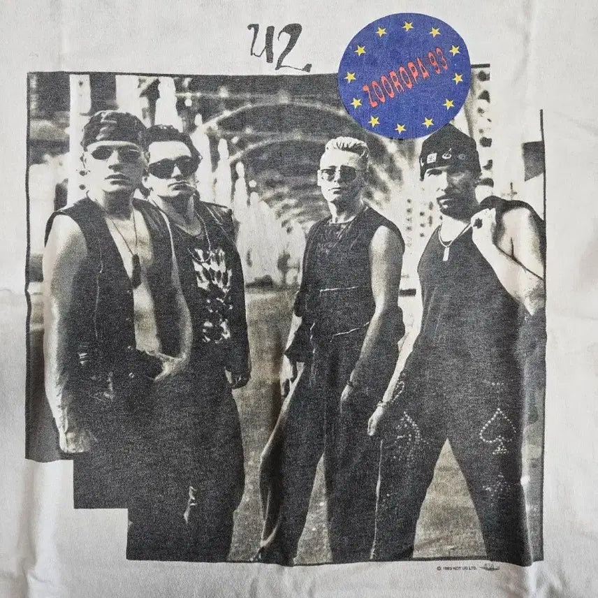 [BUNJANG] [XL] 빈티지 U2 Zooropa 밴드티 / [XL] 빈티지 U2 Zooropa 밴드티