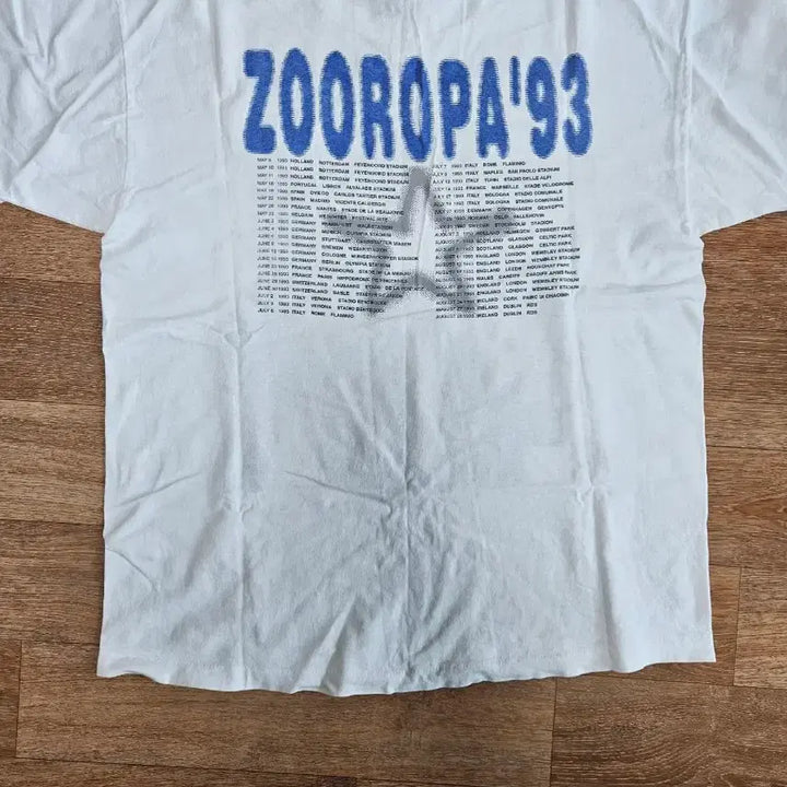 [BUNJANG] [XL] 빈티지 U2 Zooropa 밴드티 / [XL] 빈티지 U2 Zooropa 밴드티