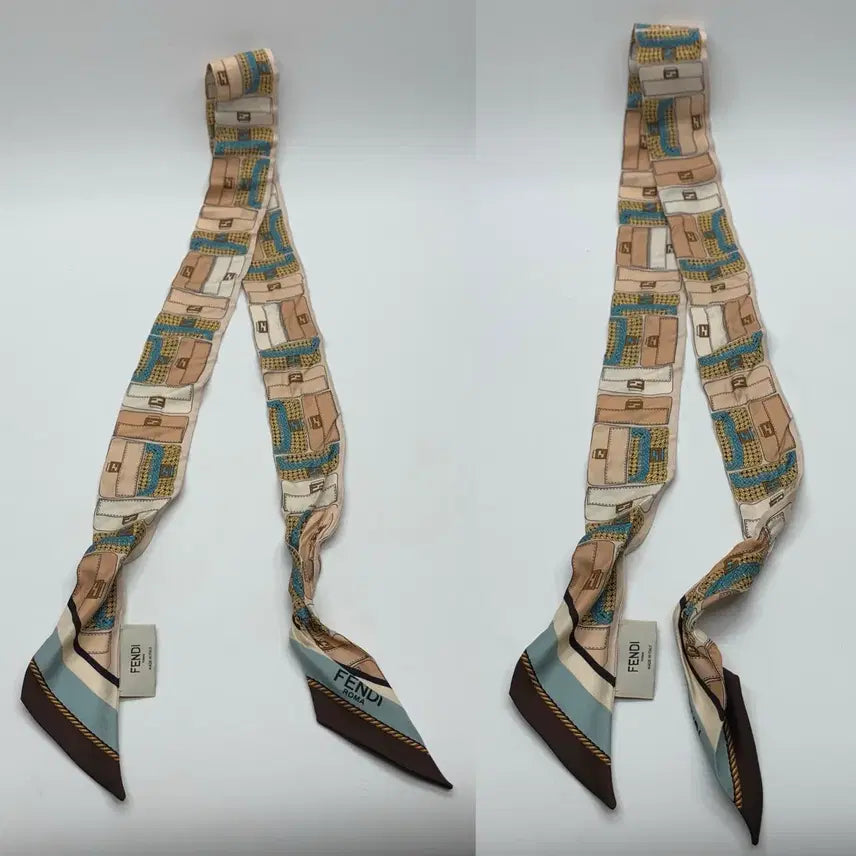 [SOLD OUT] 267001418 펜디 FF 로마 트윌리 스카프