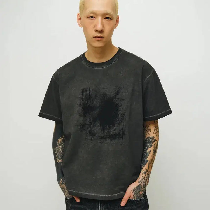 [SOLD OUT] 엔도어 빈티지 크롭 반팔 티셔츠 새제품 싸게 팔아요