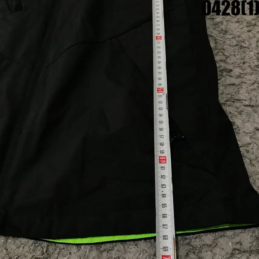 [SOLD OUT] 리복 블랙 바람막이 후드 자켓 XL
