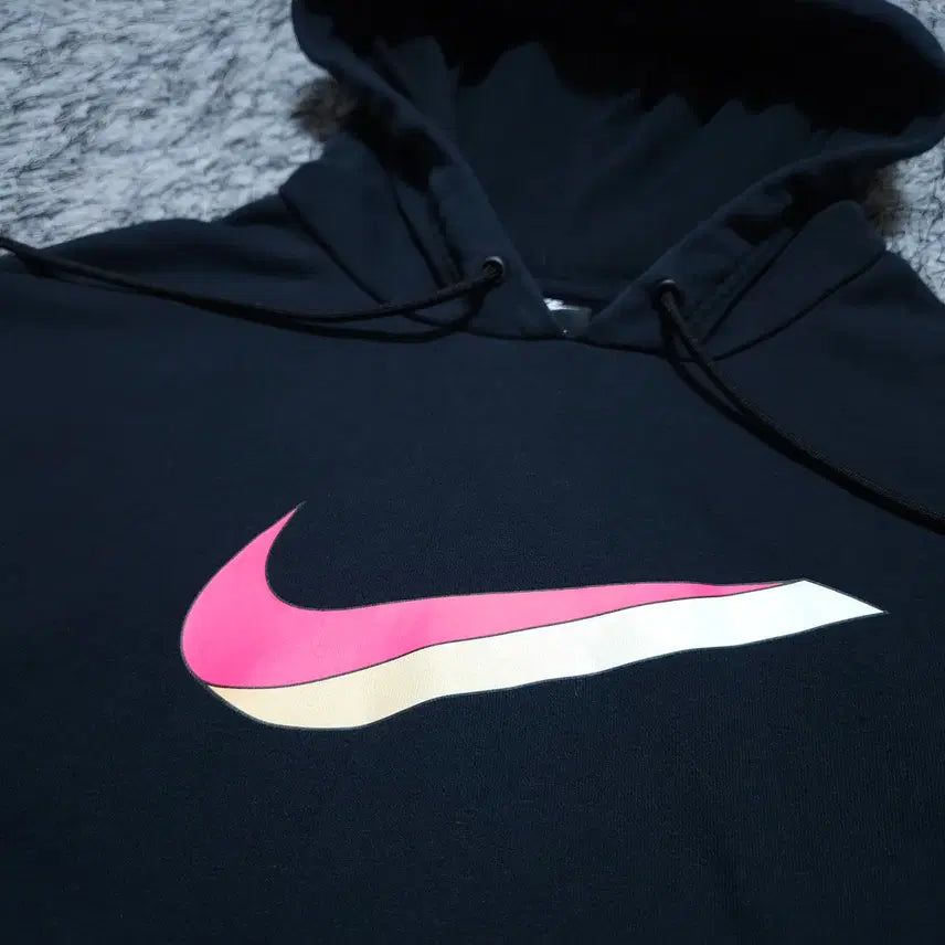 [SOLD OUT] 나이키) L 여자 오버핏 스우시 크롭후드티 / 왕눈이샵