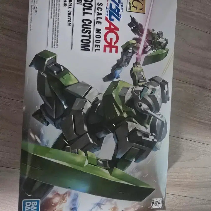 [BUNJANG] Bandai HG Gundam AGE Shalldoll Custom 1/144 Model Kit / 반다이 HG 건담AGE 샬돌 커스텀 1/144