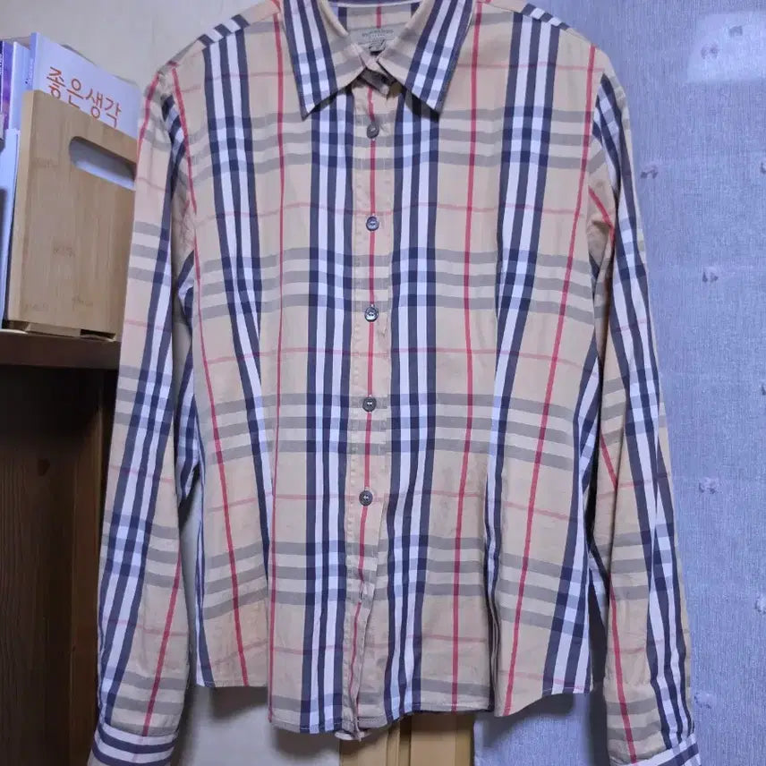[SOLD OUT] 버버리 런던 체크 셔츠 M 사이즈(66)