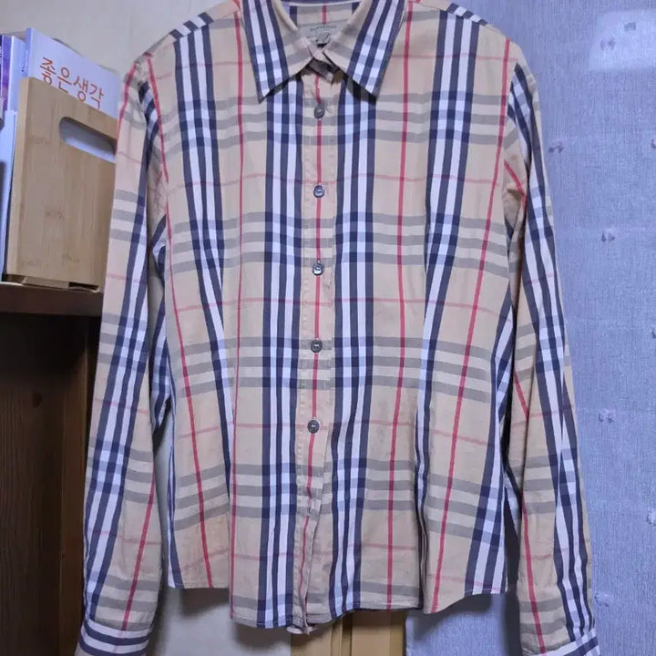 [SOLD OUT] 버버리 런던 체크 셔츠 M 사이즈(66)