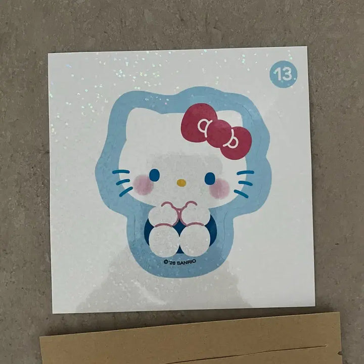 [BUNJANG] 산리오 달콤쌀과자 스티커 띠부씰 헬로키티 / 산리오 달콤쌀과자 스티커 띠부씰 헬로키티