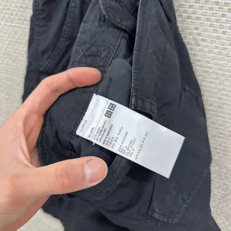 [BUNJANG] Uniqlo Cargo Shorts M D00163 / 유니클로 카고 반바지 M D00163